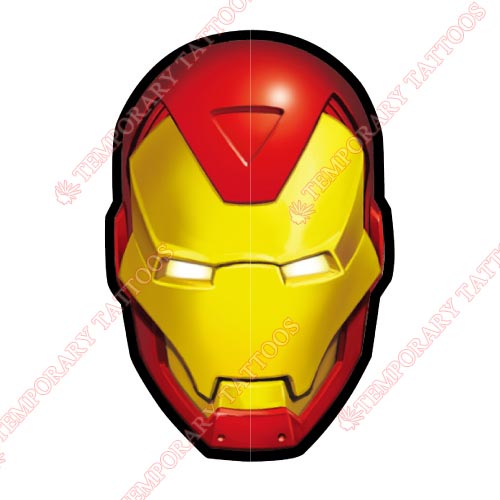 Iron Man Customize Temporary Tattoos Stickers NO.191
